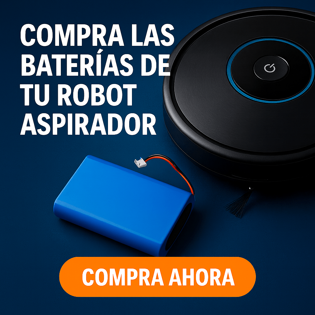 Comprar batería para tu robot aspirador